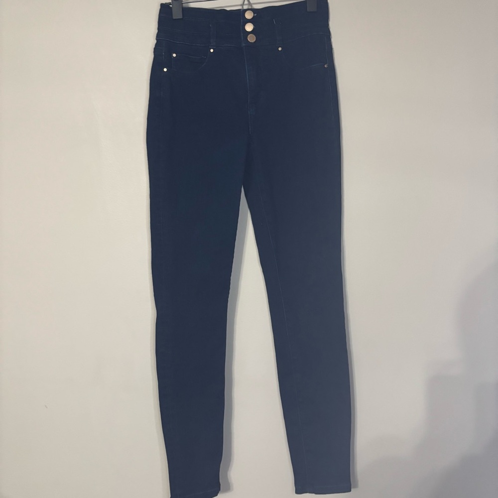 Ann Taylor High Rise Dark Blue Jeans